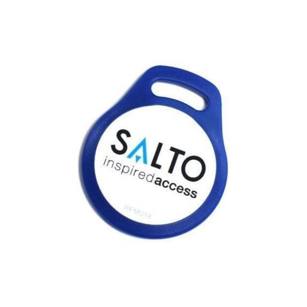 Picture of Blue key fob Salto MIFARE® PFM01KB 1KB 7 byte UID. Keyfob. 70102076